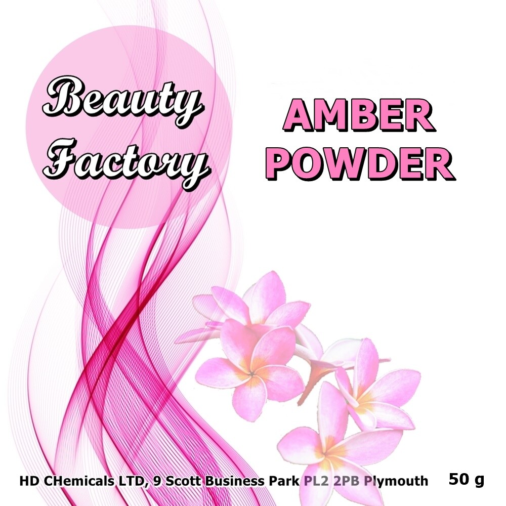 Baltic Amber Powder Dust 100% Natural Aromatherapy Skin Care Massage 50g
