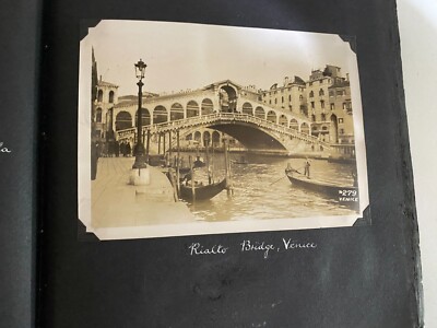 RIALTOBRÜCKE VENEDIG FOTO - RMS SIEBENBÜRGEN TOUR 1932 - 17,5 CM X 12,5 CM