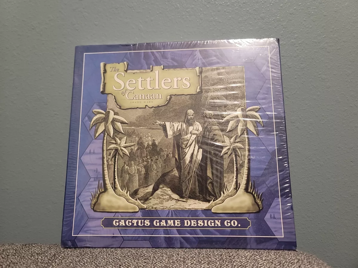 Settlers of Canaan Board Game (2004, Hardcover) for sale online