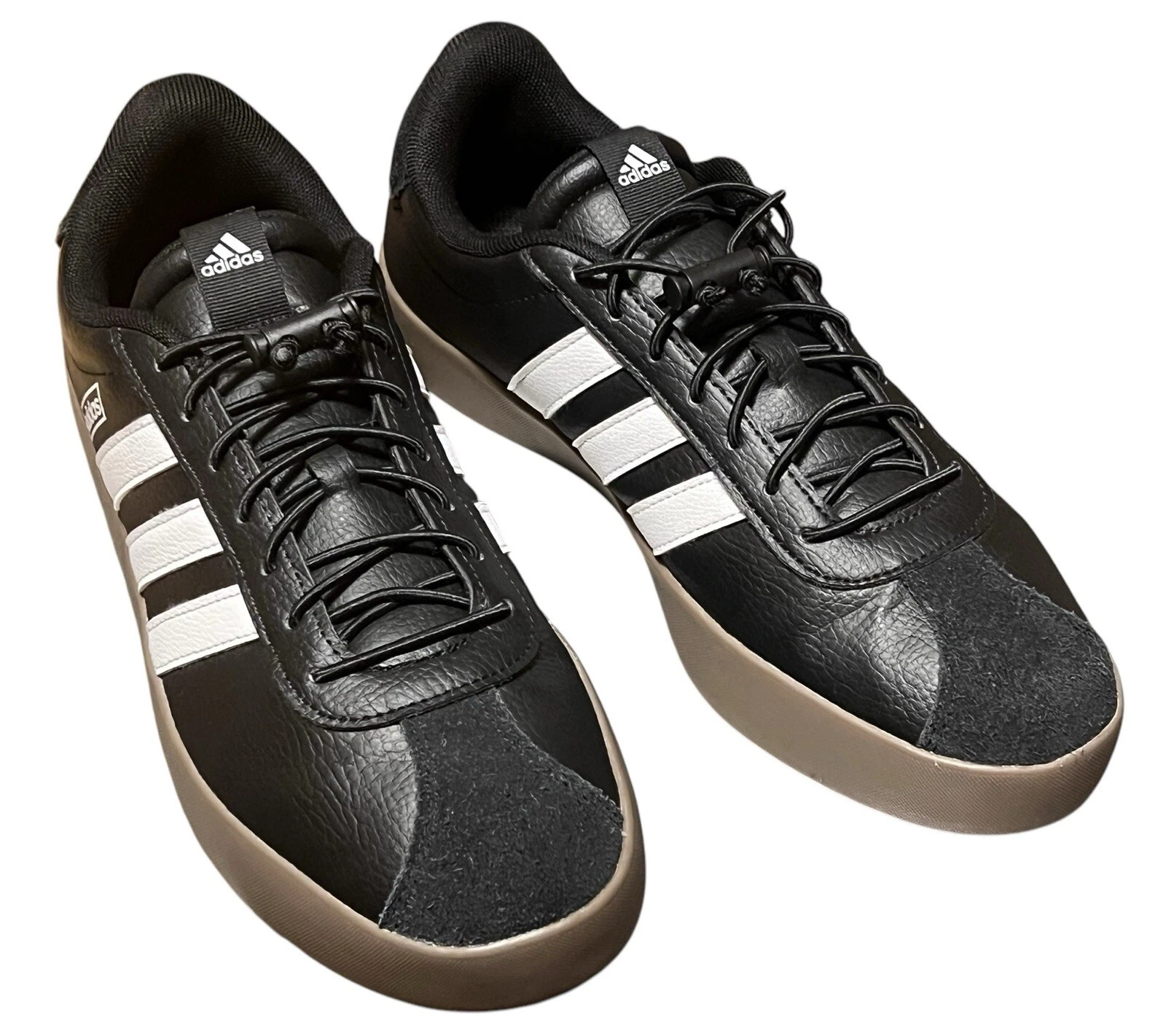 Adidas VL Court 3.0 Sneakers Uomo Nero ID6286 Sport Tempo Libero NUOVE Uomo 9