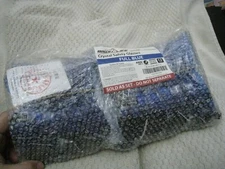 Bison Life Crystal Industrial Safety Glasses Full Blue Sealed Pack of 12 oneSIZE