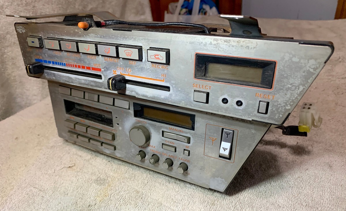 ミュージック goyachan 1985 Nissan 300ZX Z31 Hitachi Stereo Radio Cassette Climate