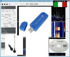 RTL2832u  RICEVITORE SCANNER HAM RADIO SDR 21-1000MHZ ALL MODE+CD+ANTENNA