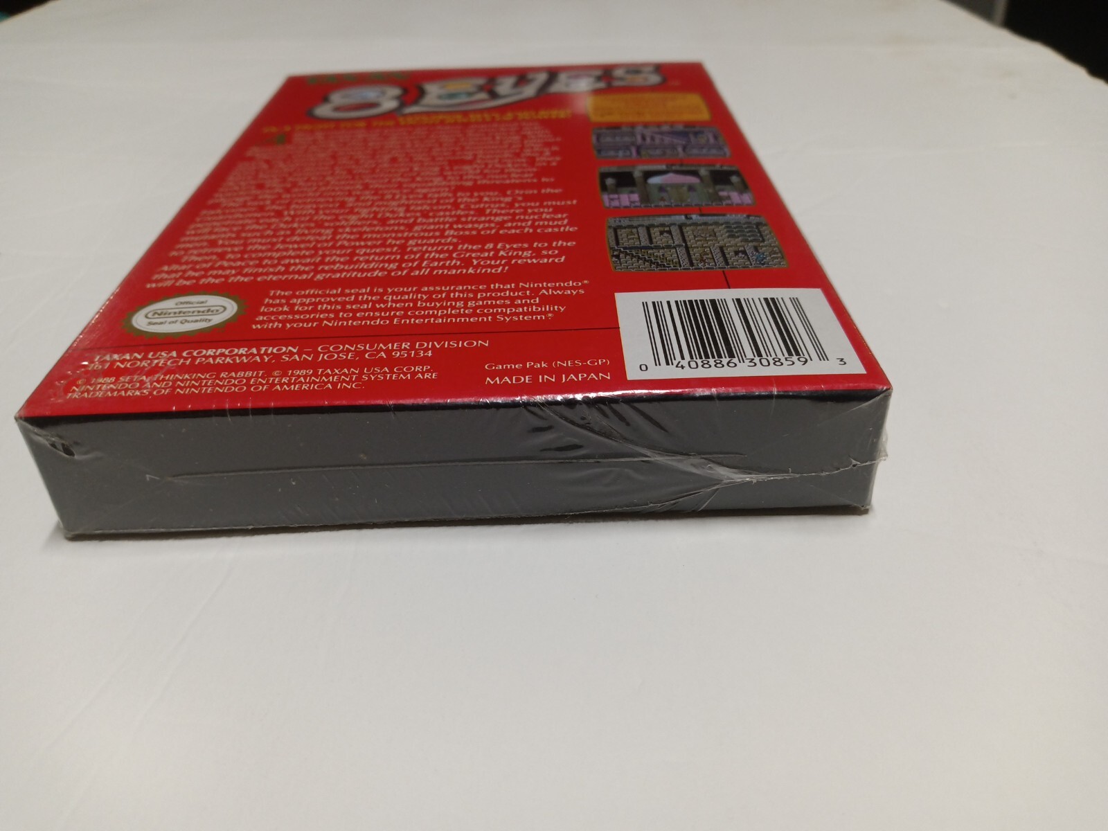 Nes Nintendo 8 Eyes (game Only) Action 1990 TAXAN for sale online | eBay