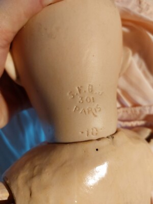 Ancienne poupée SFBJ 301 PARIS 10 57 cm no Jumeau Steiner Bru UNIS FRANCE