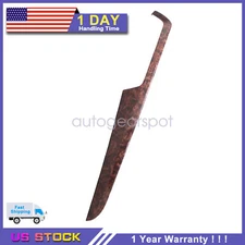 Middle Console Dashboard Strip Trim For Mercedes Benz C-Class 2014 Brown Wood