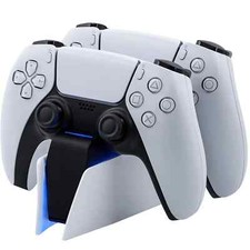 Image of PS5 Controller Charging Station Stand Dualsense Fast Charger Wireless Twin Dock