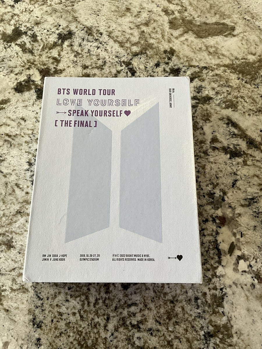 BTS WORLD TOUR 'LOVE YOURSELF : SPEAK YOURSELF' THE FINAL NEW BOX