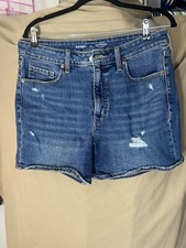 DS4-Old Navy Womens Jean shorts,OG Straight,Hi-rise,5"inseam 12