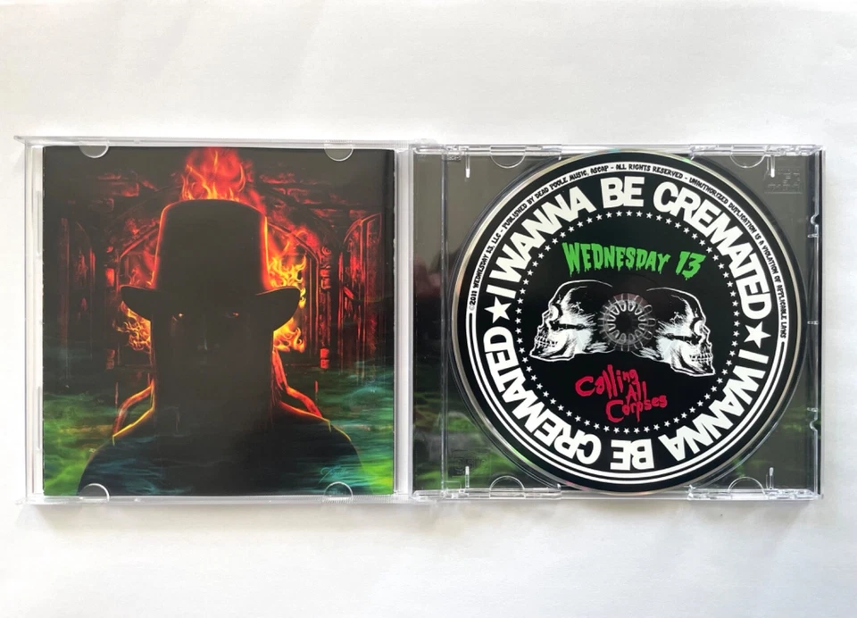 Wednesday 13 - Calling All Corpses *SIGNED* CD - Murderdolls/Rob Zombie/Lordi - Image 3 of 4