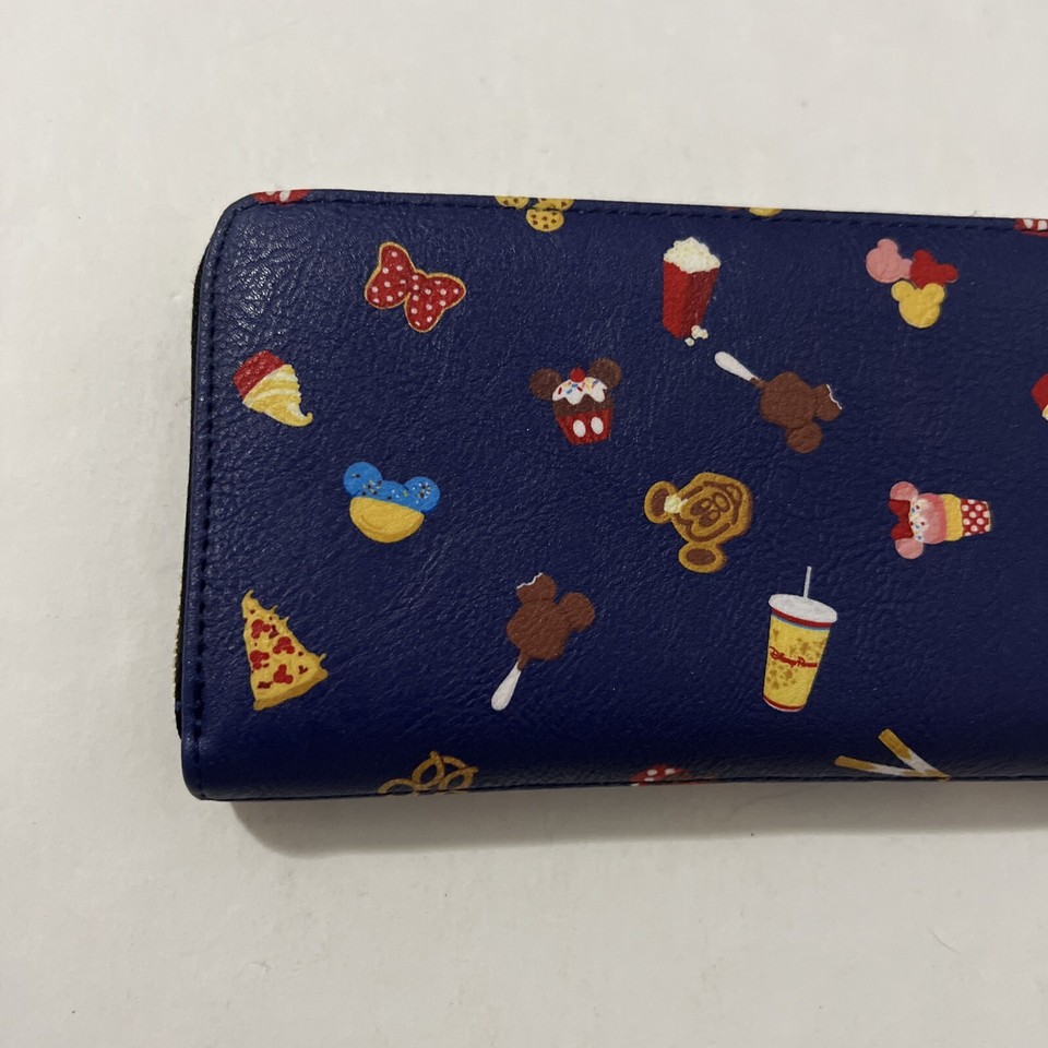 Loungefly Disney Parks Wallet Snacks Food Treats Mickey Mouse Limited