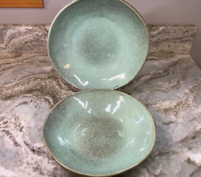 Large Pasta Bowls Pretty Cady Teal Set Of Pier1 Imports