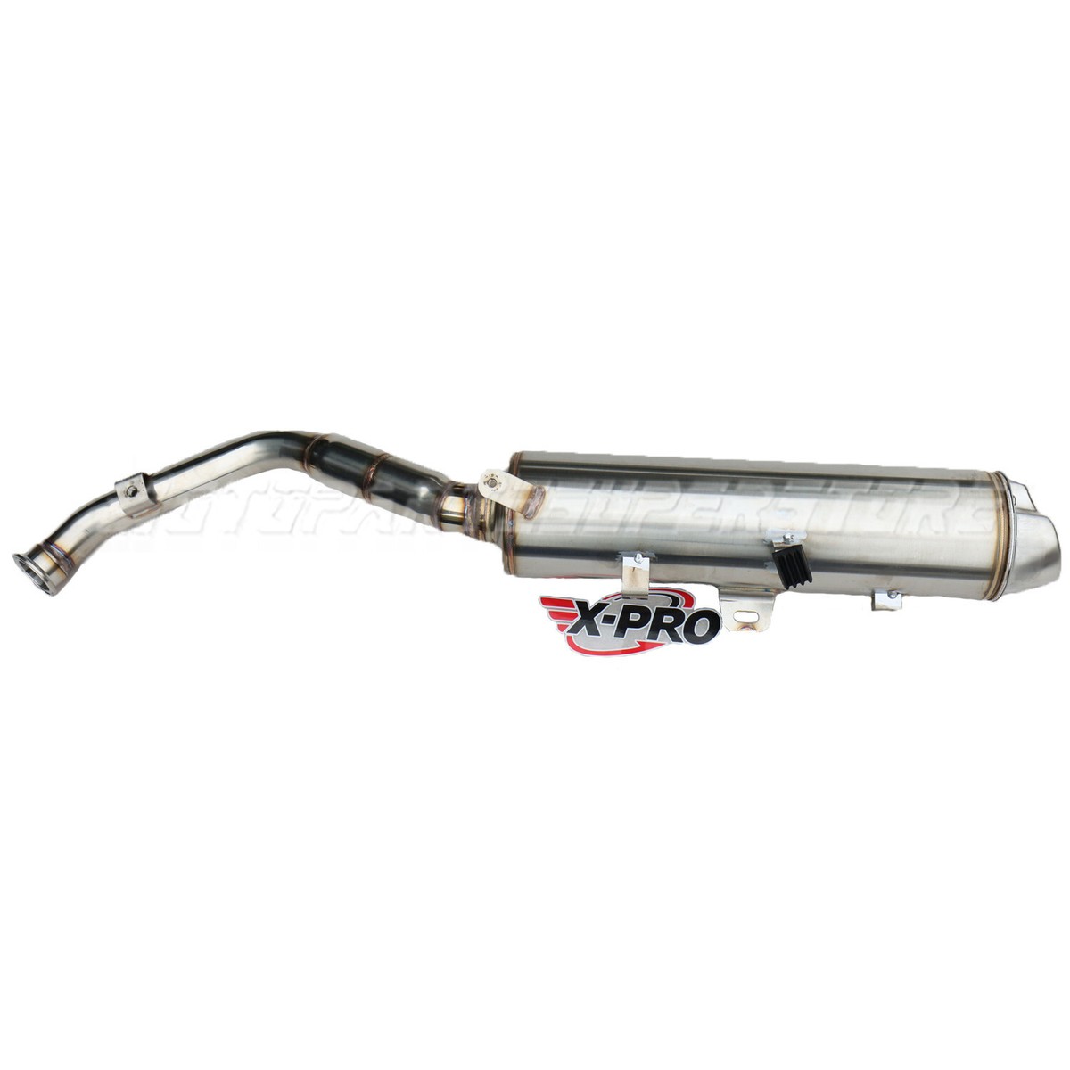 X-PRO Muffler Exhaust Pipe Tailpipe Rear Part for Hawk DLX 250 EFI Dirt Pit  Bike