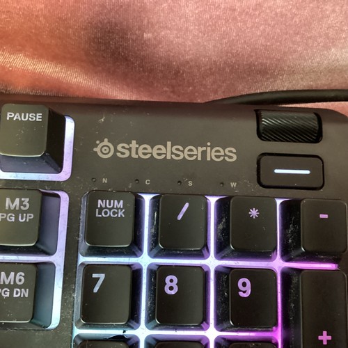 SteelSeries Apex 3 64795 Water Resistant RGB Gaming Keyboard (15D) MO#8755 - Photo 7/11