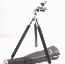 MINETTE TABLE TOP TRIPOD WITH CASE EXTENDS FROM 11 TO 34 INCHES EXCELLENT 