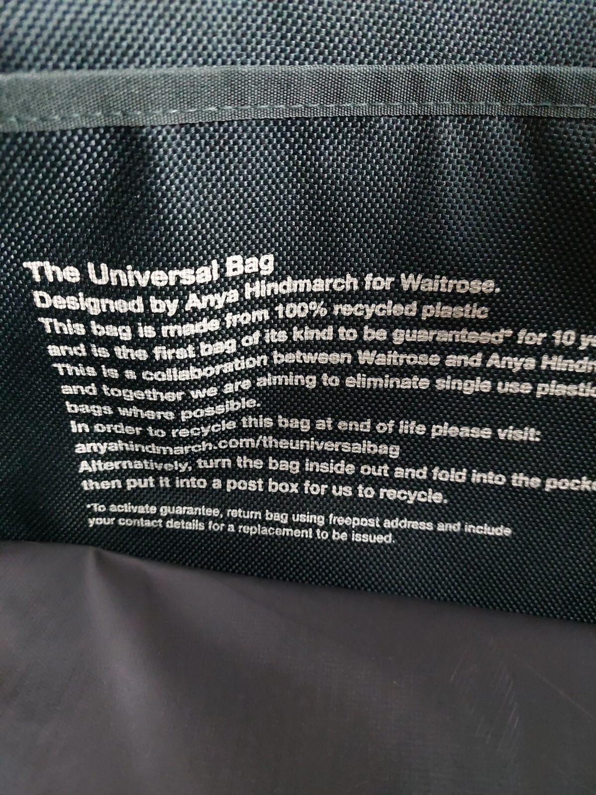 Anya Hindmarch Waitrose Bag Universal Shopper Tote Size L BRAND NEW eBay