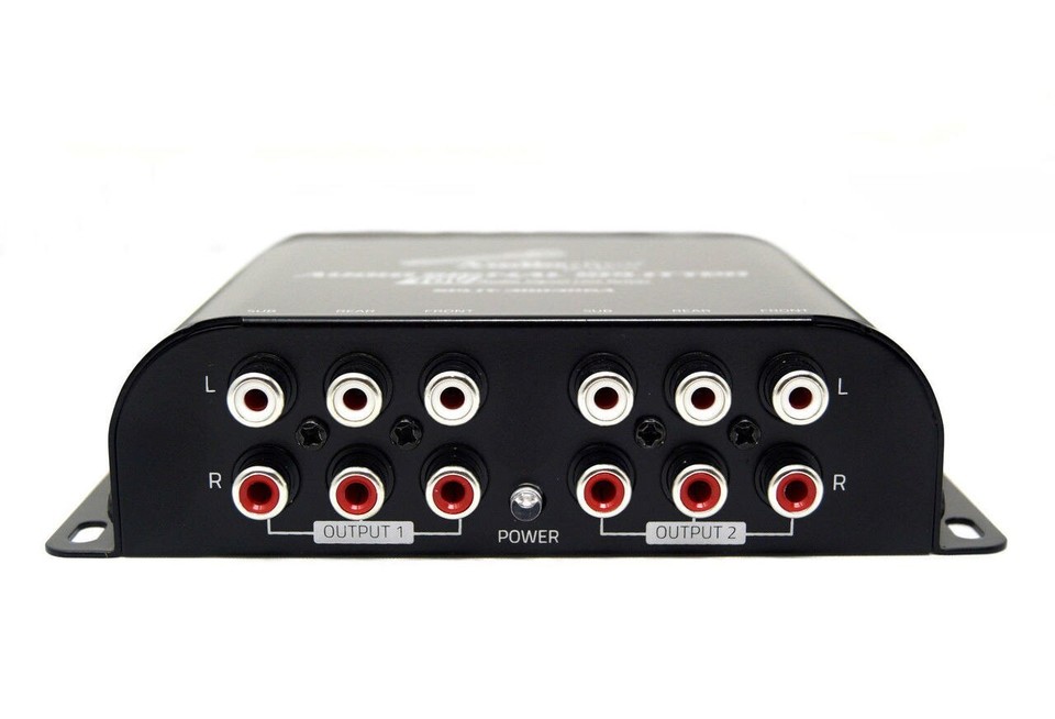 Audiopipe SPLIT3003RCA Audio Signal Splitter 3 Way Cross Over Line