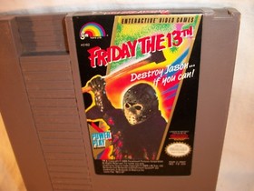 Vintage 1985 Friday the 13th Nintendo - NES  3 screw