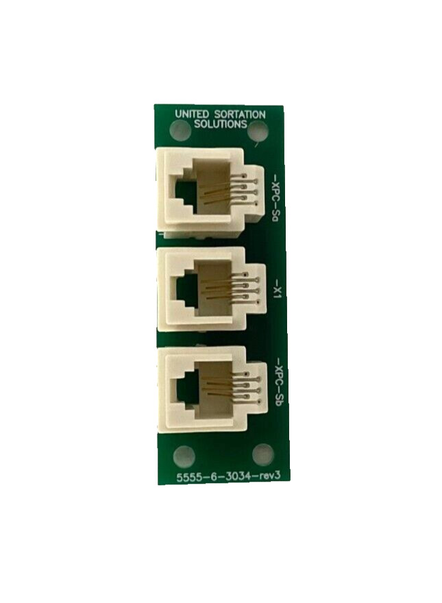 United Sortation Solutions 5555-6-3034 REV. 3 Circuit Board