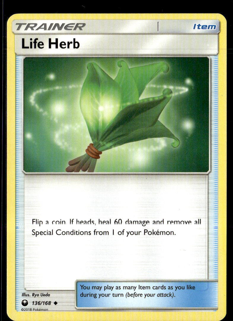 Pokemon Life Herb 136/168 Celestial Storm Non Holo Uncommon 5 Card Lot