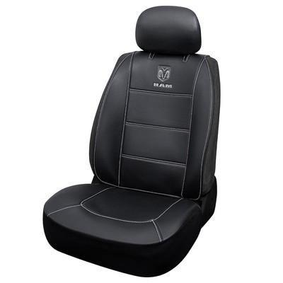 Plasticolor 008628R25 Gray With White Logo Vinyl Seat Cover - Single