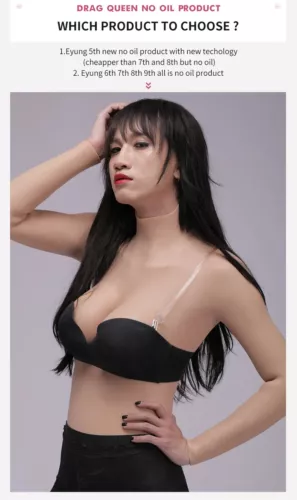 Drag Queen Cosplay Tette 服装 硅胶 Seno Crossdress 假 Tette- - Foto 17 di 30