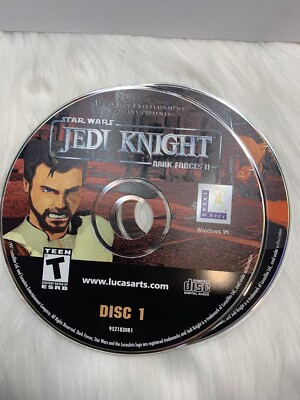 Star Wars: Jedi Knight -- Dark Forces II Jewel Case (PC, 2001) DISC ONLY