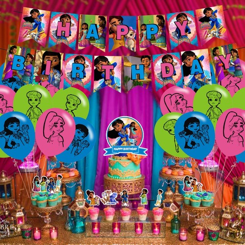 32 Pcs Mira Royal Theme Birthday Party DecorationsParty Supply Set for Kids w... - Picture 5 of 7