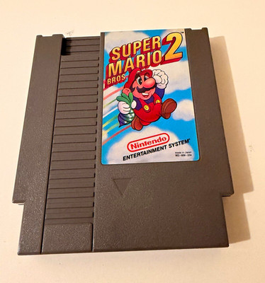 Super Mario Bros. 2 for Nintendo NES Game Cartridge