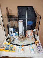 55 gallon GLASS aquarium..Slightly Used.. Everything Needed For Immediate Setup