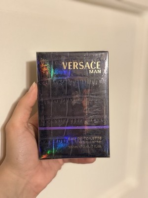 VERSACE MAN Purple 3.4 oz 100ml Eau De Toilette  Spray Discontinued