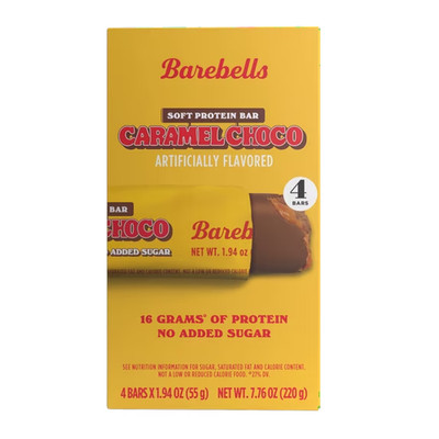 Barebells Caramel Choco protein bar 55g 4pk