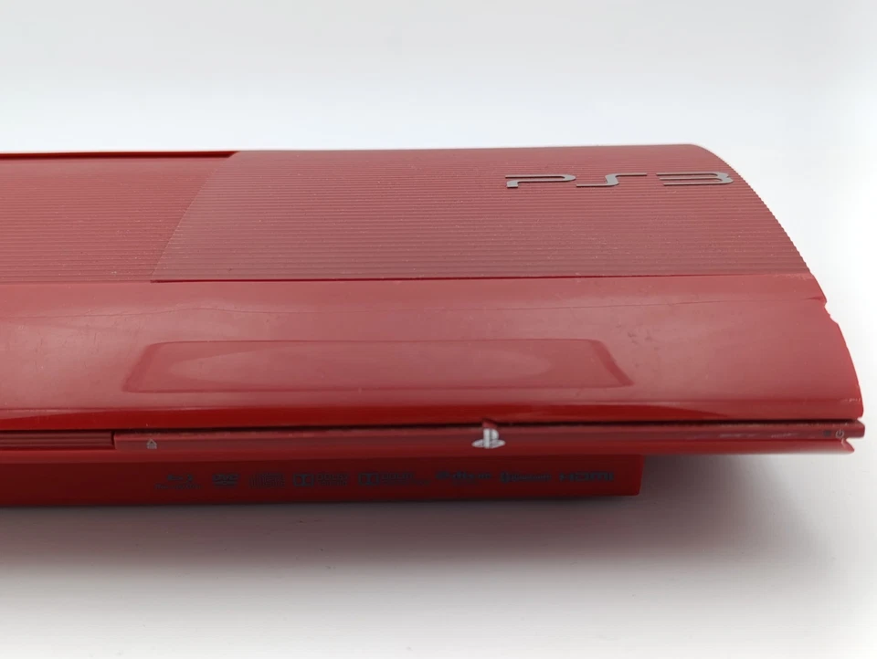 Sony PlayStation 3 Super Slim Rouge 250 Go – Console seule fonctionnelle - Photo 3/4