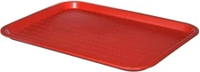Winco FFT-1216R Red Fast Food Tray