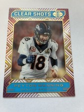 2020 Panini Illusions - Clear Shots Peyton Manning #16 Light Blue /299