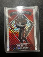 2021 Panini Rookies & Stars - Crusade Tom Brady #CR-2 Red Plaid Prizm