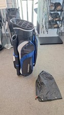 Prosimmon Tour 14 Way Cart/Trolley Golf Bag Rainhood Cooler/Valuables Pocket-VGC