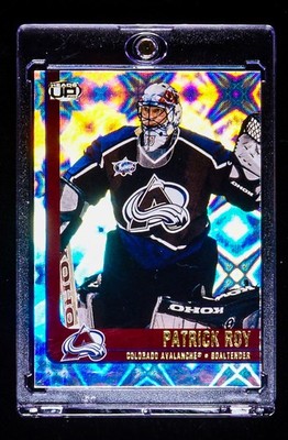 Patrick Roy RARE COSMIC HOLO REFRACTOR INVESTMENT Colorado Avalanche SP