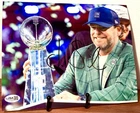 JOHN SCHNEIDER Seattle Seahawks SIGNED 8X10 Photo JSA COA SUPER BOWL LX C