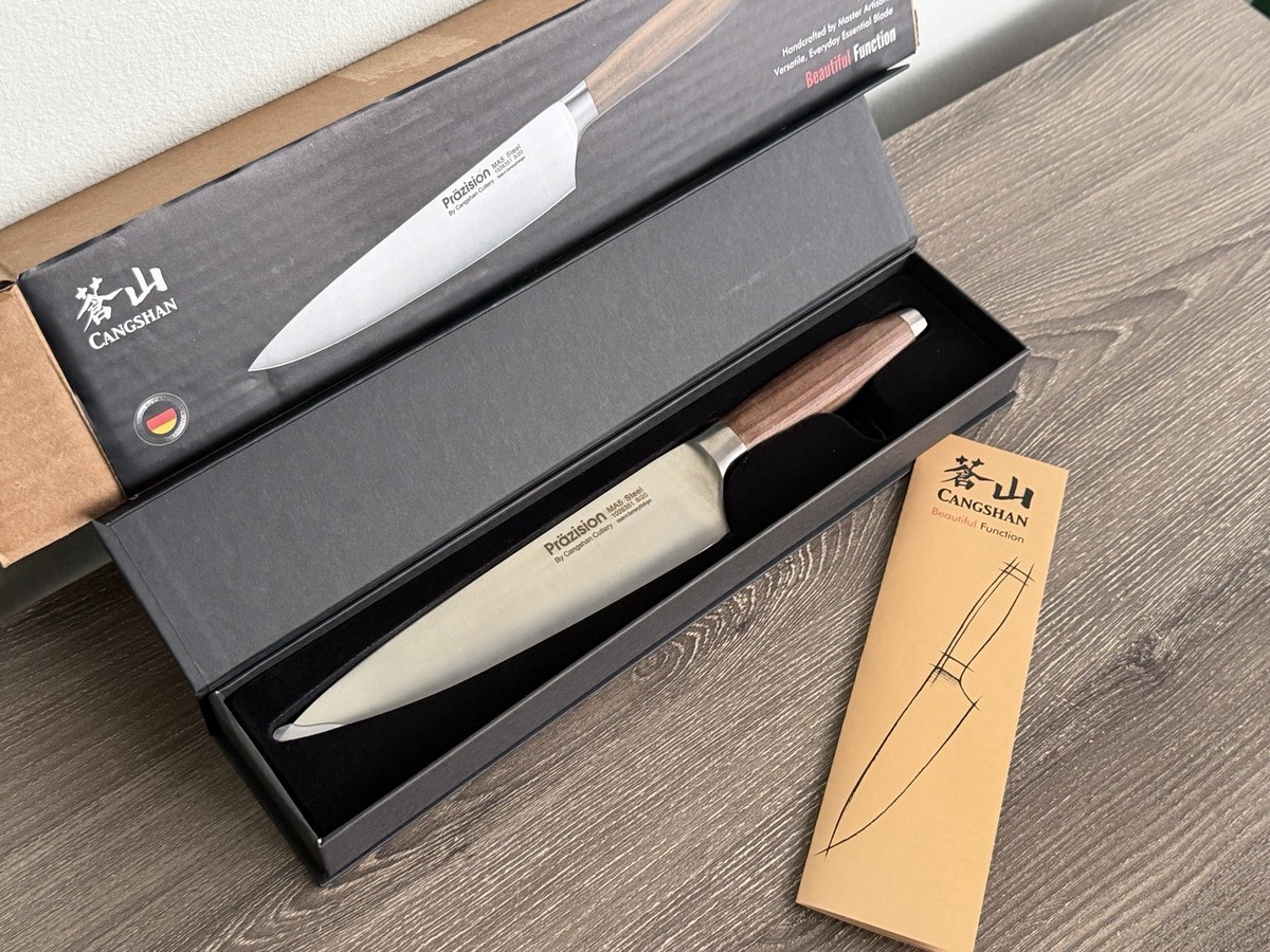 CANGSHAN Prazision Series 8in Chef's Knife German MA5 Steel Made