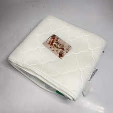 NEWTON Waterproof Breathable Crib Mattress Pad Fits 52"x28" White New Other 