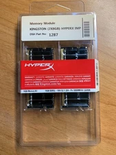 Kingston Hyperx Impact HX318LS11IBK2/16 SODIMM (2x8GB) Kit DDR3L Non-ECC/Unbuf