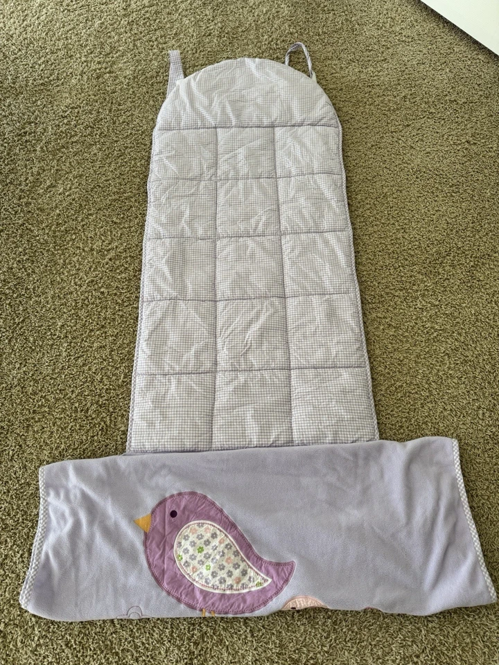 Pottery Barn Nap Mat Sleeping Kids Blue Gingham NICE - Изображение 4 из 4