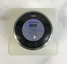 Nest 01A T100577 Silver/Black 1st Gen Stainless Steel Wi-Fi Learning Thermostat