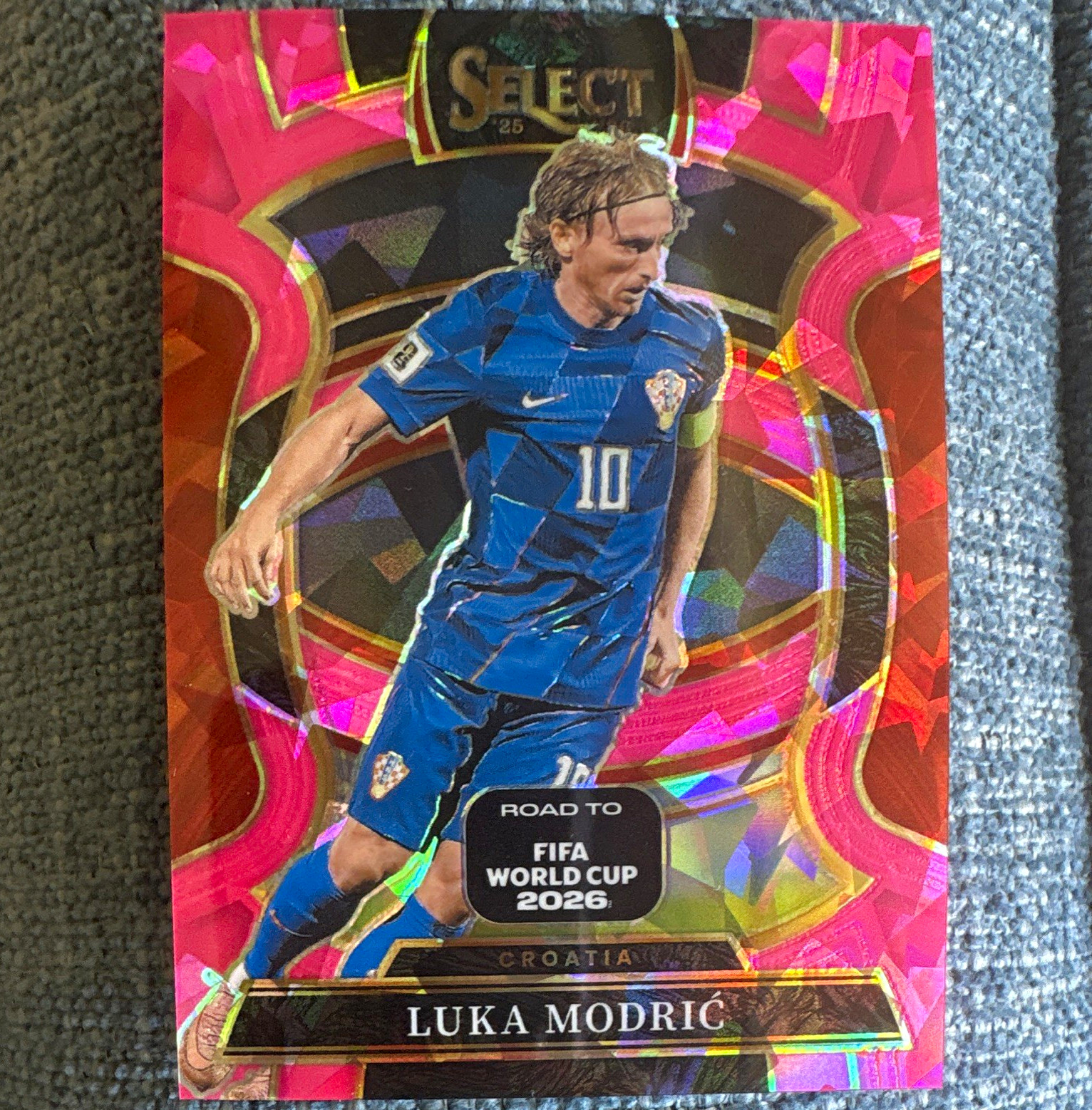 Panini Select Road to FIFA World Cup 2025-26 Luka Modrić #35 Terrace Prizm