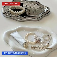 Jewelry Storage Tray Creative Cloud Shapes Plastic Trays Electroplated Jewelry
