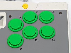 SEGA Dreamcast Arcade Stick HKT-7300 Controller Official Tested Working