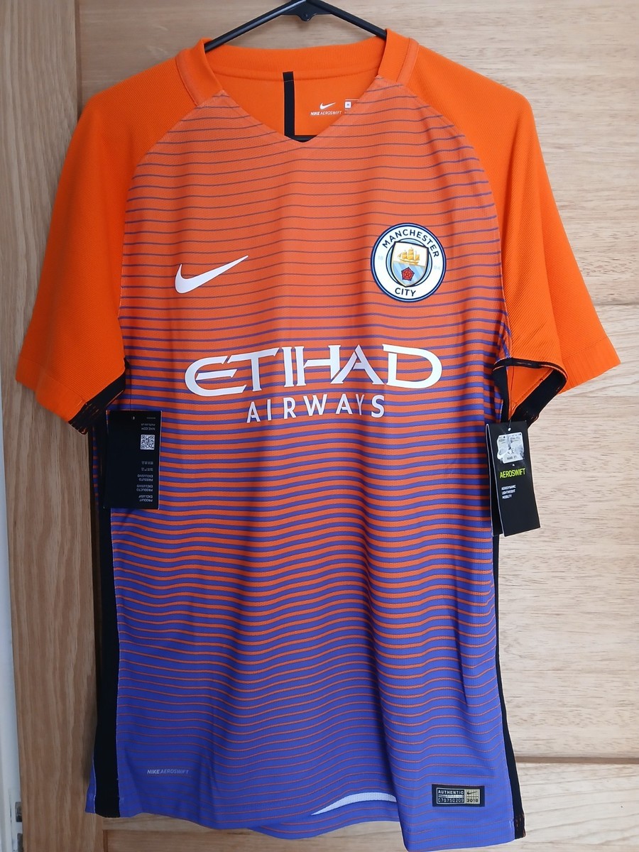 MANCHESTER CITY 3RD SHIRT,AEROSWIFT(PLAYER SPEC) 2016/17,MEDIUM