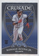 2018 Panini Chronicles Crusade Ronald Acuna Jr #18 0e3