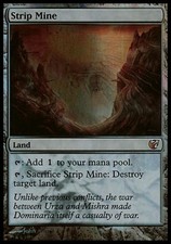 MTG English Strip Mine NM Foil From the Vault: Exiled